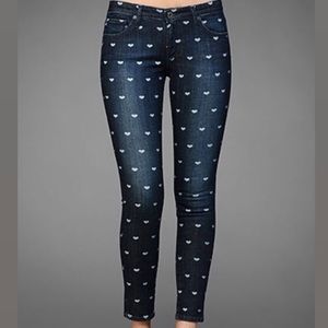 AG Adriano Goldschmied Hearts Skinny Ankle Jeans